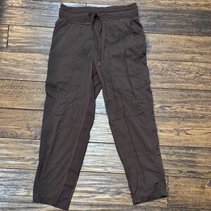 lululemon athletica - dance studio crop- brown